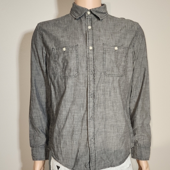 Goodfellow & Co Gray Button-Down Shirt - Picture 5 of 11